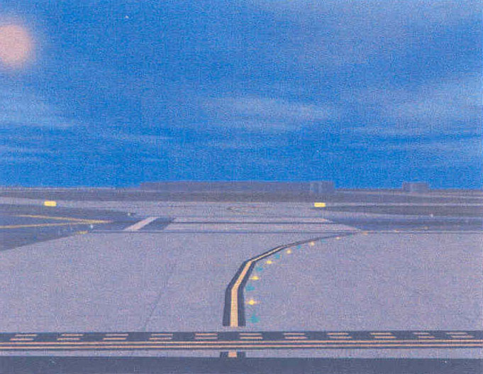 Taxiway Lead-On Light Configuration