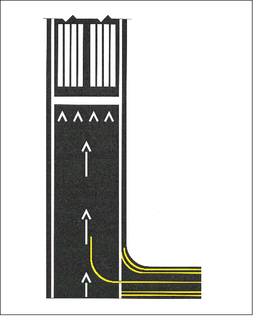 Displaced Threshold Markings