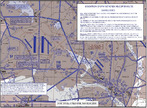 Helicopter Route Chart