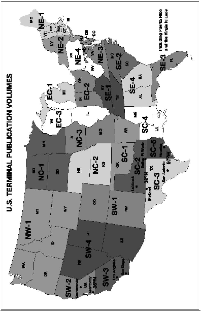 U.S. Terminal Publication Volumes
