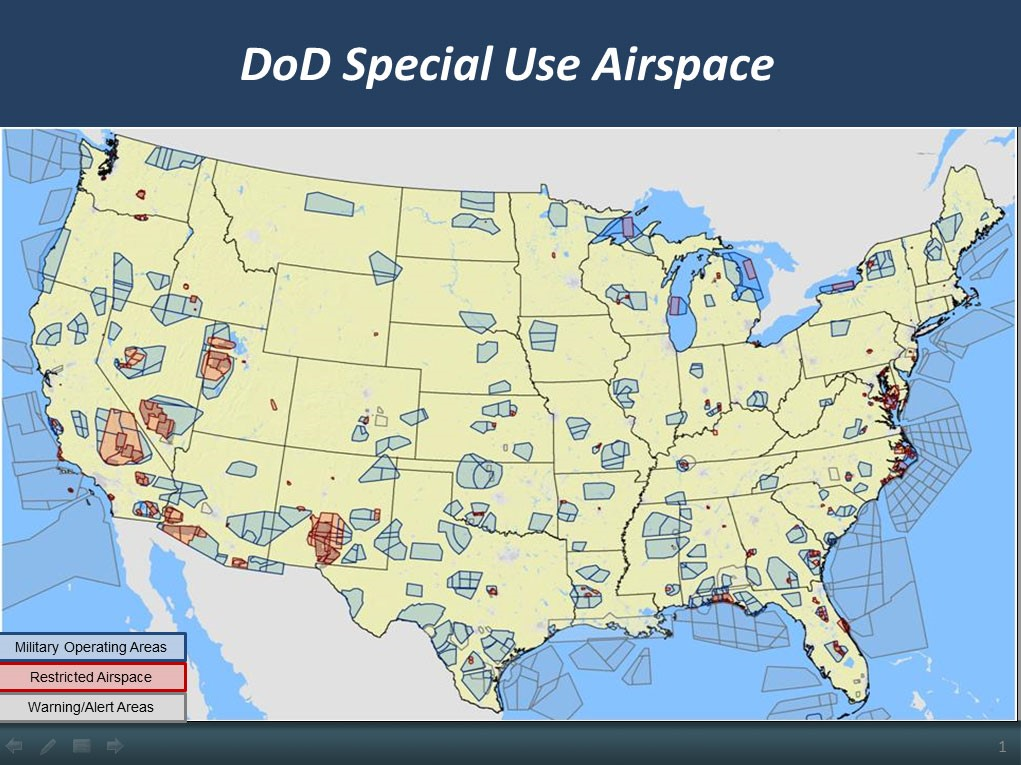 DoD Special Use Airspace